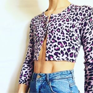 Custom Cropped Y2K Cardi